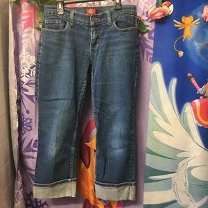 Dickies Blue skinny cuffed Jeans pants